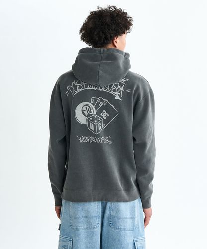 OUTLET FAMILY SALE】DC Shoes 25 SK CREW PH フーディ パーカー 裏