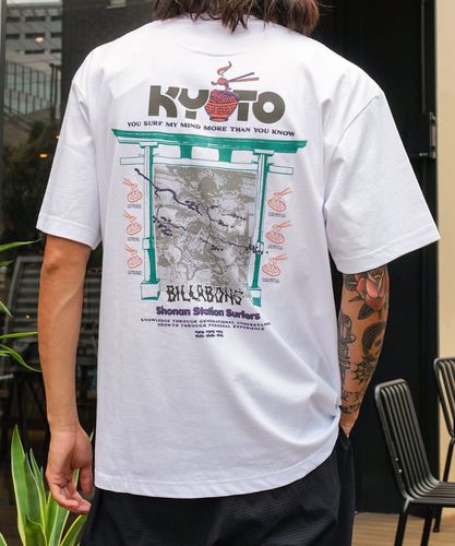 BILLABONG メンズ 【SHONAN STATION SURFERS】 KYOTO Tシャツ【OVER