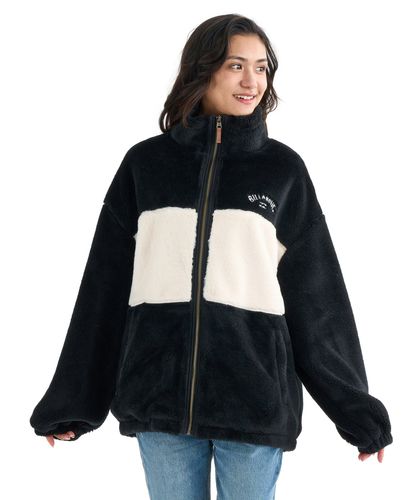 OUTLET】BILLABONG レディース POLA FLEECE リバーシブル ジャケット