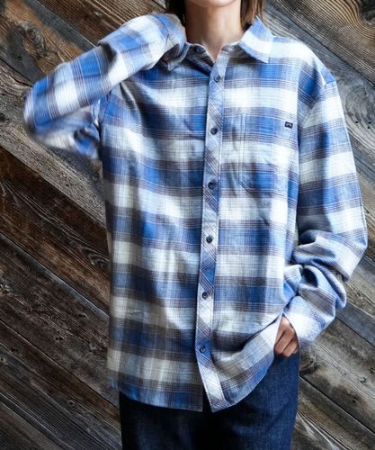 OUTLET】BILLABONG メンズ FURNACE 長袖ネルシャツ 【2025年秋冬モデル】