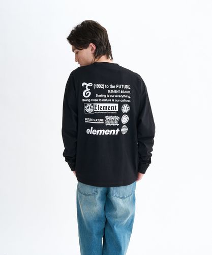 Element Sicks 832 2man ロンT OUTLET】ELEMENT メンズ TAG LS ロンT 【2025年秋冬モデル】