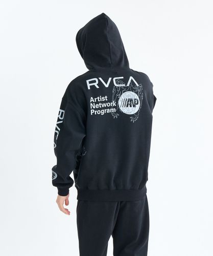 OUTLET】RVCA メンズ NEW BOX ZIP WRWB HD パーカー 【2025年秋冬モデル】