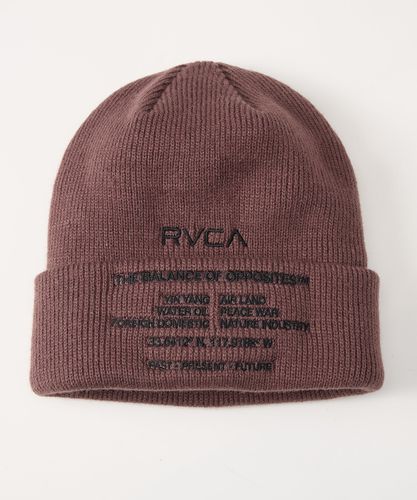 OUTLET】RVCA メンズ DOUBLE FACE BEANIE ビーニー 【2025年秋冬モデル】