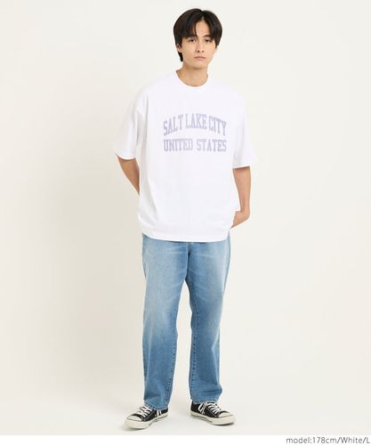 WEB限定セール ☆1490円→890円EAZY TEX フットボールTシャツ メンズ
