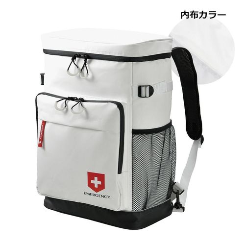 防災リュック 8点セット 13-6186 エマージェンシーバックパック