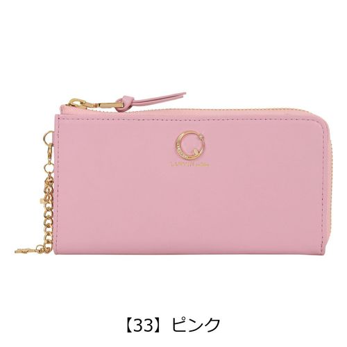 LANBAN ランバンコレクション 財布　ピンク　ソフトレザー LANVIN COLLECTION ランバン 財布 二つ折り ボックス小銭入れ