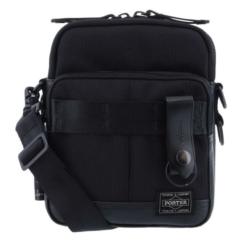 PORTER ポーター ヘリンボーン ショルダーバッグ ダブルジップ 
