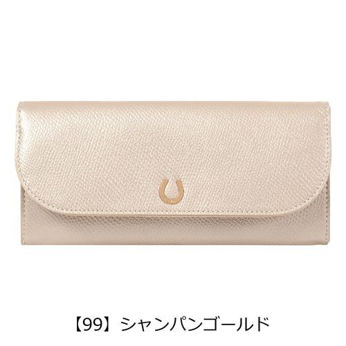 エアリスト 長財布 かぶせ レディース 本革 ルナメタリック 24751