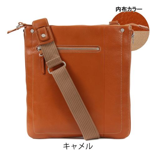 ユフ スマホショルダー フラップ 牛革 メンズ レディース 日本製 YI24