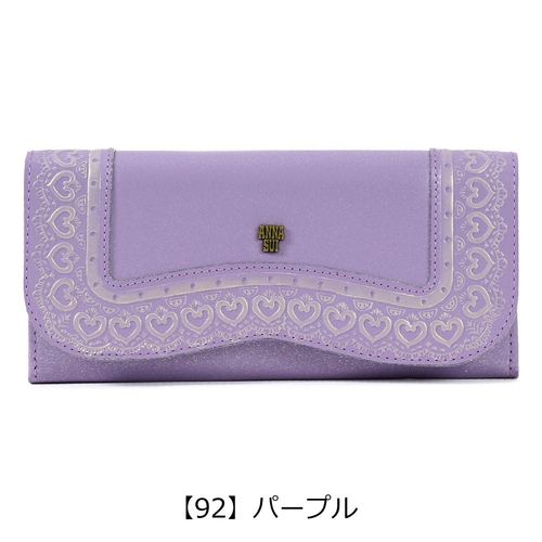 アナスイ 長財布 ラウンドファスナー ローズハート レディース 311636