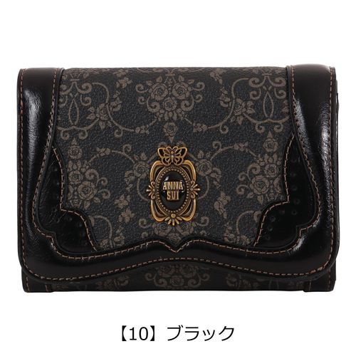 ピンキーアンドダイアン 二つ折り財布 がま口 パドロック レディース