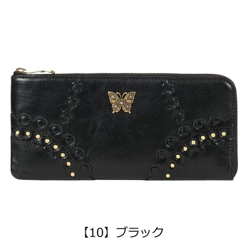 アナスイ 二つ折り財布 がま口 レディース マチルダ 318100 ANNASUI 蝶