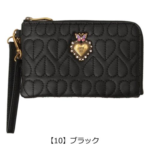 アナスイ パスケース 本革 ウィング レディース 318451 ANNA SUI