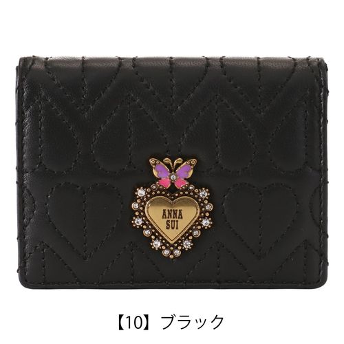 アナスイ 名刺入れ 本革 ウィング レディース 318450 ANNA SUI カード