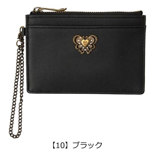 アナスイ 名刺入れ 本革 ウィング レディース 318450 ANNA SUI カード