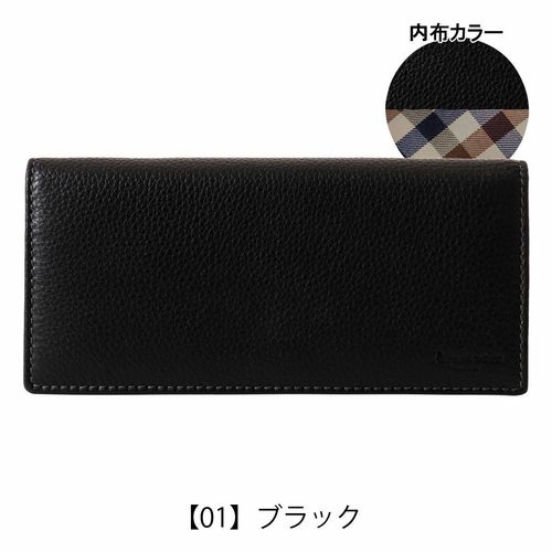 ブラックレザー クロスモチーフ 長財布 DAYSART（デイズアート） 財布 メンズ 長財布 ラウンドファスナー