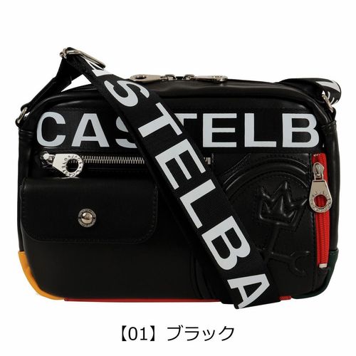 カステルバジャック ショルダーバッグ 縦型 カジュアル 軽量 メンズ