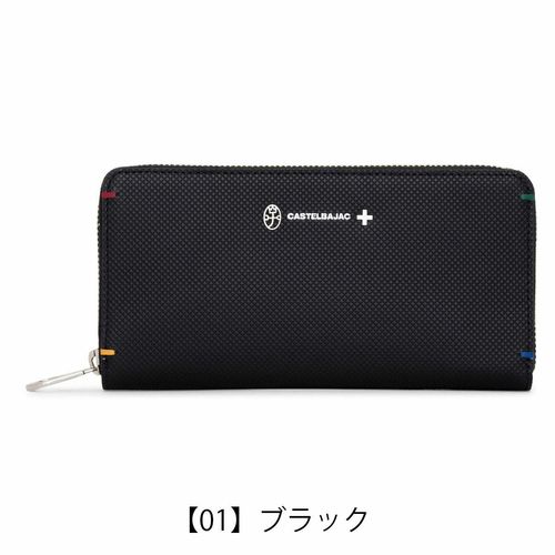 カステルバジャック 二つ折り財布 セミ長財布 本革 クワトロ メンズ