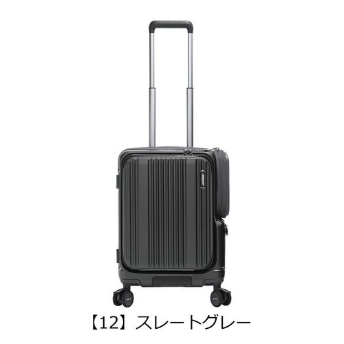 BERMAS 中型キャリーケース グレー BERMAS（バーマス） スーツケース キャリーケース 64L 61cm 5.0kg 5泊