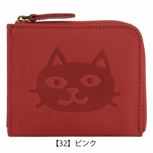 猫 財布 本革 レディース 日本製 ジュジュアンドベック 333331 box21