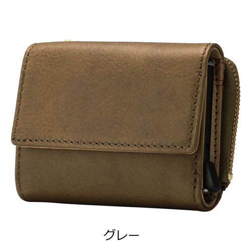 バギーポート 二つ折り財布 本革 コンパクト ミニ財布 メンズ