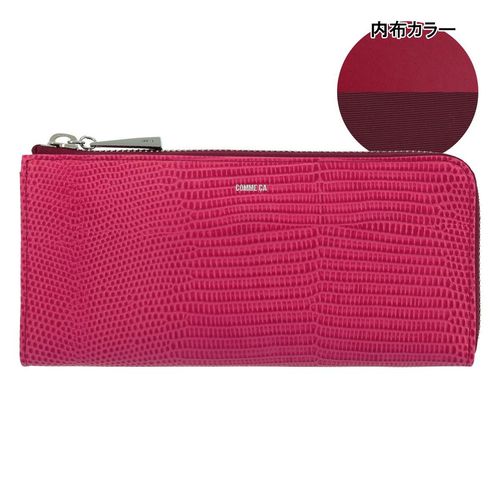 コムサ 長財布 本革 レディース モニカ 74714 COMME CA | 牛革 レザー