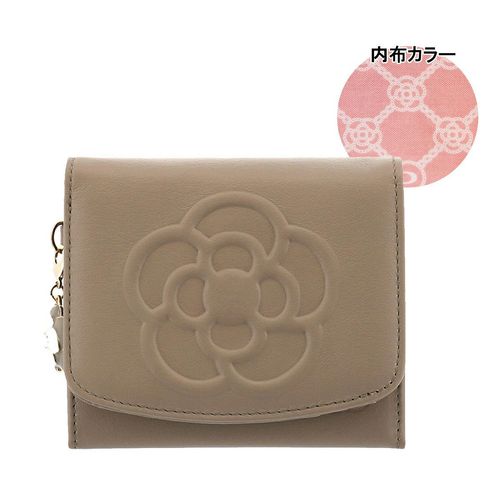 クレイサス 二つ折り財布 ミニ財布 ワッフル レディース 185435