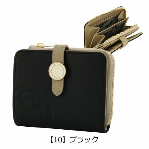 クレイサス 二つ折り財布 本革 レディース エクセ 190463 CLATHAS