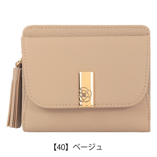 マリクレール 二つ折り財布 ミニ財布 本革 レディース カルーゼル