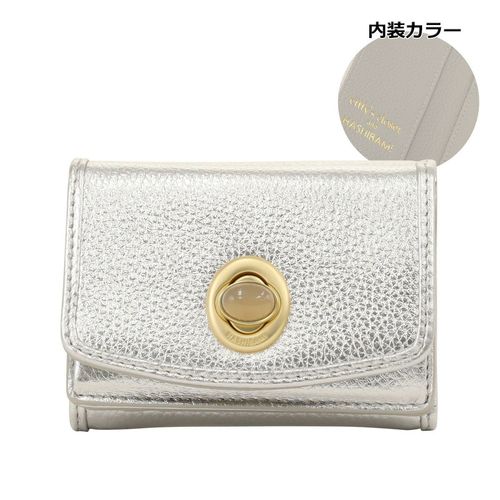 ツモリチサト キャリー 三つ折り財布 本革 tsumori chisato CARRY