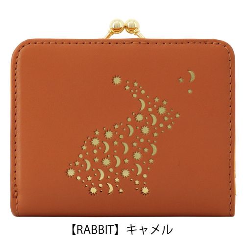 キソラ ムーミン 二つ折り財布 刺繍シリーズ レディース KIMN-009