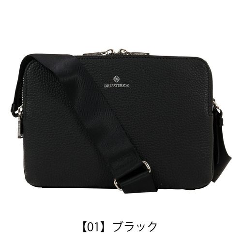 新品✨DAKSダックス ビジネスバッグ ボストン 出張 ブラック ショルダー DAKS（ダックス） ショルダーバッグ メンズ 斜め掛け 本革 小さめ