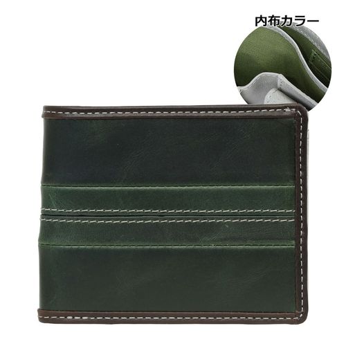 キソラ 二つ折り財布 L字ファスナー シビラ リスシオ ユニセックス