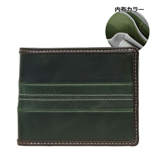 ノーティアム 三つ折り財布 メンズ EBG07ZKMNT782 NAUGHTIAM ｜がま口