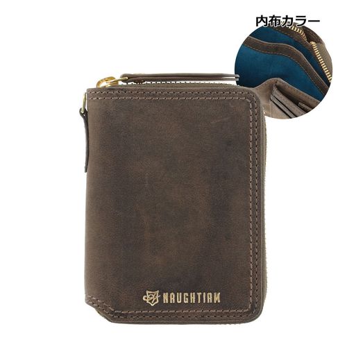 キソラ 二つ折り財布 L字ファスナー シビラ リスシオ ユニセックス