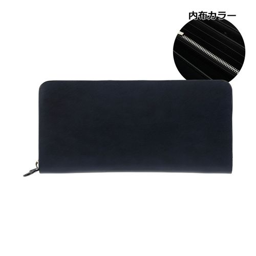 ノーティアム 長財布 ラウンドファスナー メンズ E0724441130A