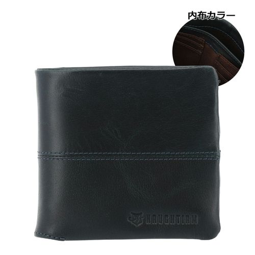 キソラ 二つ折り財布 L字ファスナー シビラ リスシオ ユニセックス