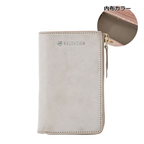 ノーティアム 二つ折り財布 L字ファスナー メンズ EBG07ZKMNT34