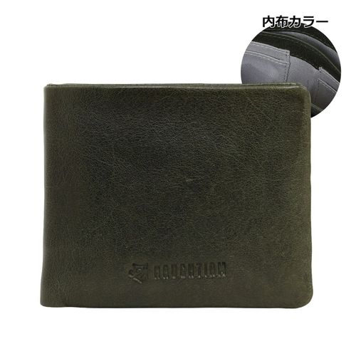 キソラ 二つ折り財布 L字ファスナー シビラ リスシオ ユニセックス