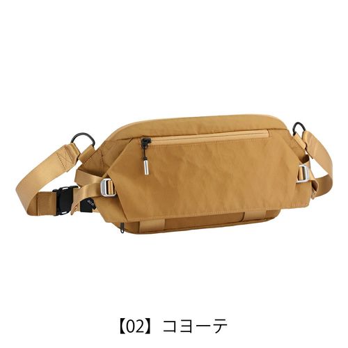 美品 NIID ニード urbanature ボディバッグ　ショルダーバッグ 茶 ニード ボディバッグ メンズ レディース R1 NIID URBANATURE