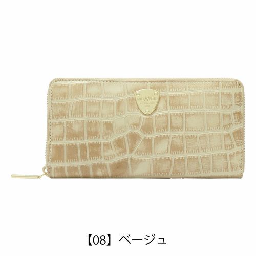 アルカン 長財布 L字ファスナー 本革 レディース クレア 1416