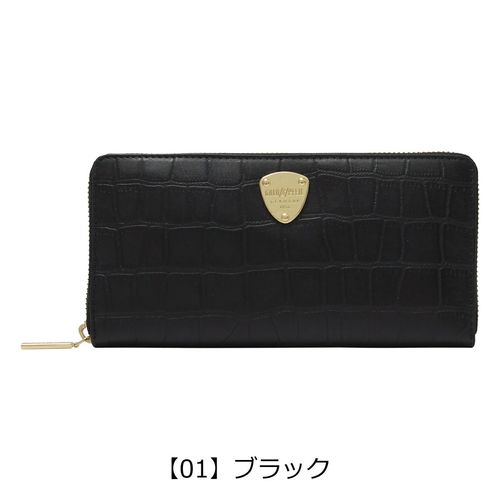 【新品・未使用】ゴールドファイル 長財布 GOLD PFEIL（ゴールドファイル） バッファロー 革 L字ファスナー 長