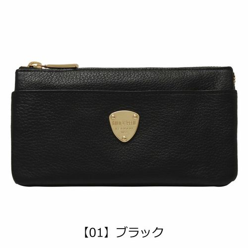 ゴールドファイル長財布、カードケース、小物収納、新品、未使用、超極上品、美品 ゴールドファイル 長財布 本革 かぶせ レディース GP54016 ナチュラル