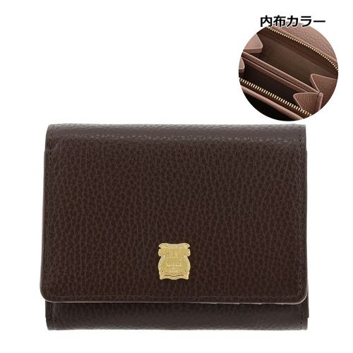 エッセンスオブポイズン 三つ折り財布 本革 アニマル柄 カエル ネコ