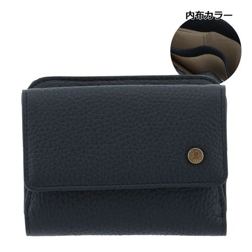 アルカン 二つ折り財布 レディース 日本製 本革 牛革 1316-636