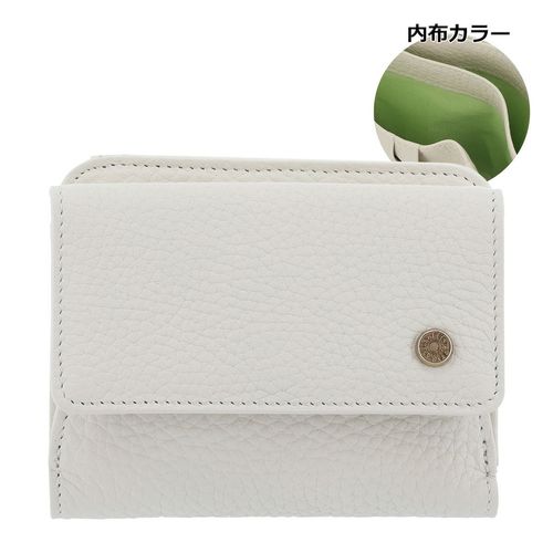 アルカン 二つ折り財布 レディース 日本製 本革 牛革 1316-636