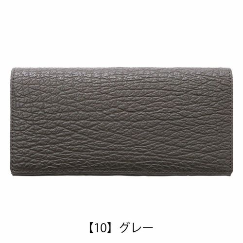 イズイット 長財布 ラウンドファスナー サメ革 鮫革 本革 メンズ