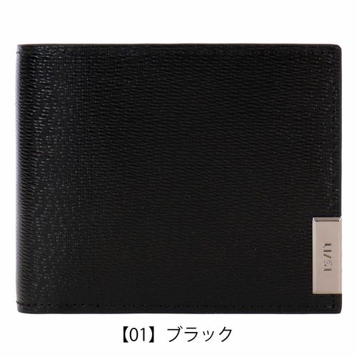 ダックス 二つ折り財布 クラシック メンズ DP34313 DAKS 札入れ 本革