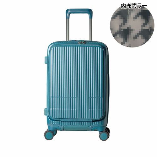 プラスワン スーツケース 4輪｜64L 55cm 3.8kg 9911-55EX｜軽量 拡張