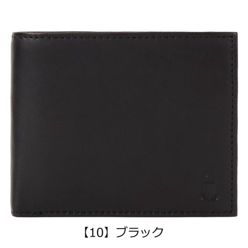 ランバンコレクション 二つ折り財布 レザーコンビネーション 本革